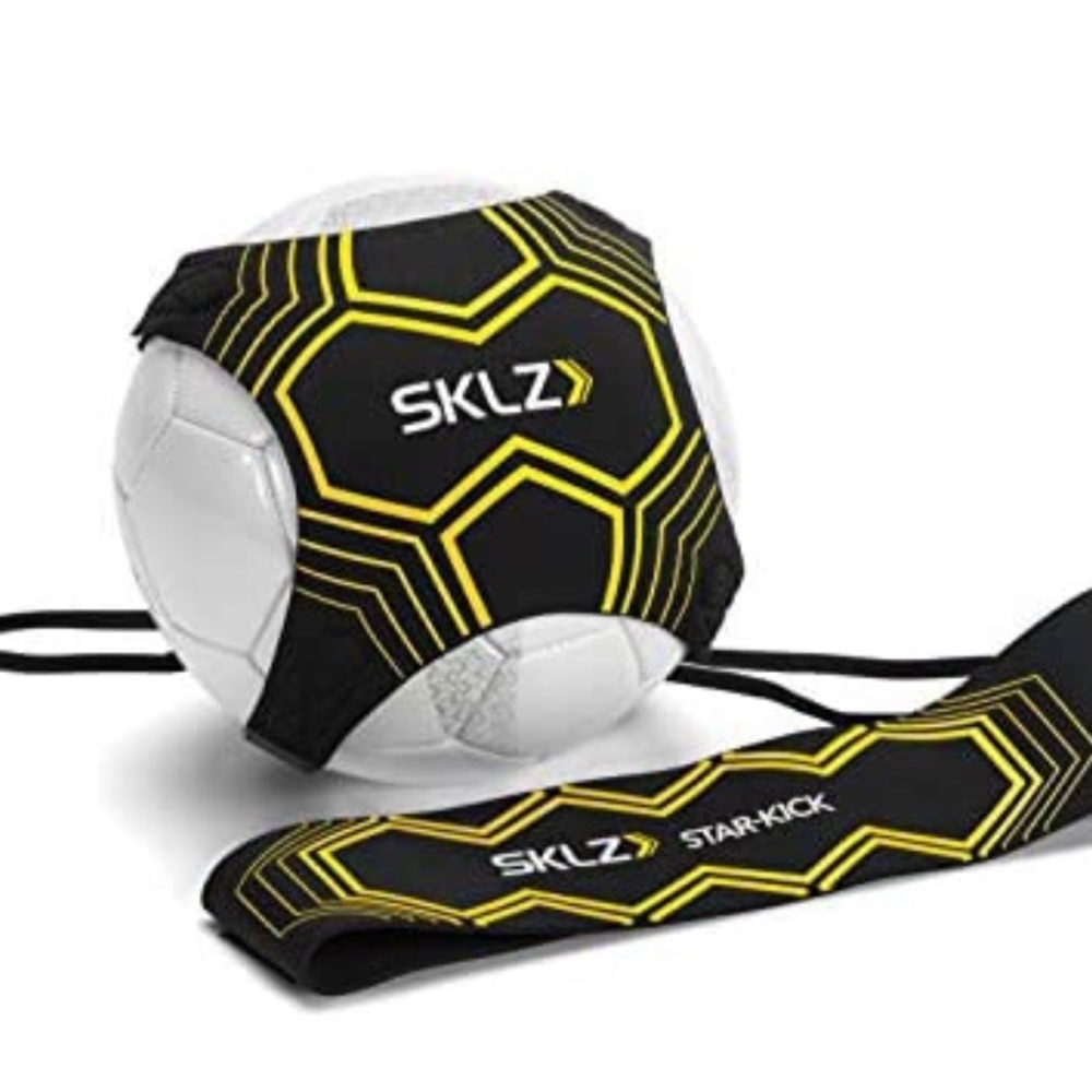 Soccer net bungee cord trainer